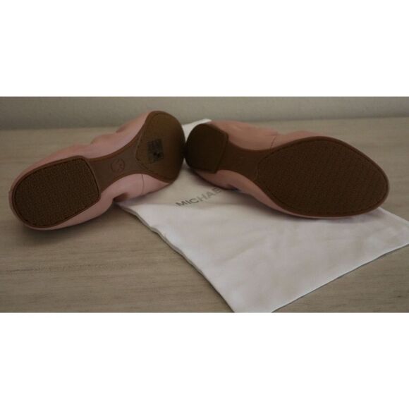 Michael Kors ME22A Women's Sz 7.5M Rose Pink Juliette Slip-On Flats Shoes - Picture 6 of 10